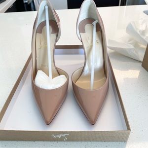 Brand new, never worn  Christian Louboutin Iriza heels in excellent condition.